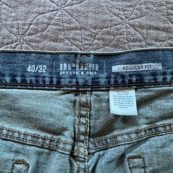 Urban Pipeline Mens regular fit jean med wash 40x32 - Picture 2 of 2